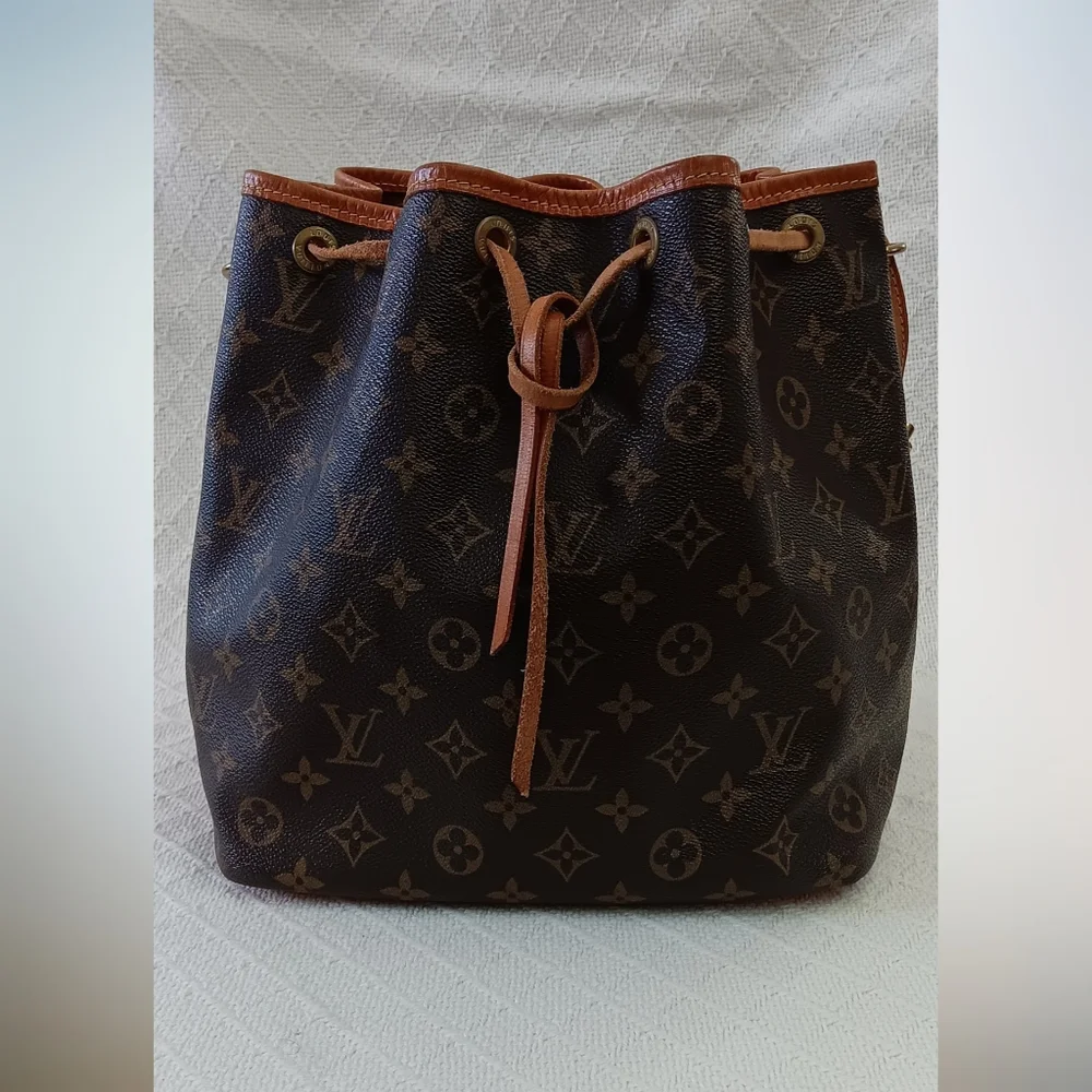 Louis Vuitton Women's Petit Monogram Noe Bucket Bag